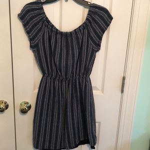 Universal Thread Striped blue dress